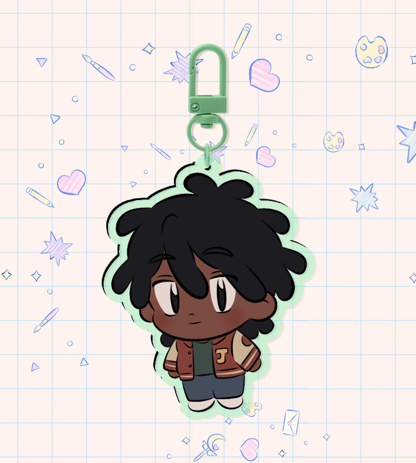 Project Super Crush Chibi! - Keychains